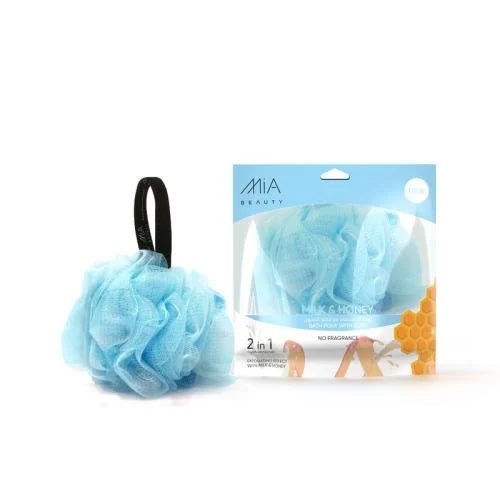 ميا لوفة الاستحمام بقطع صابون الحليب والعسل 120 جم - غير معطر - Enteplin